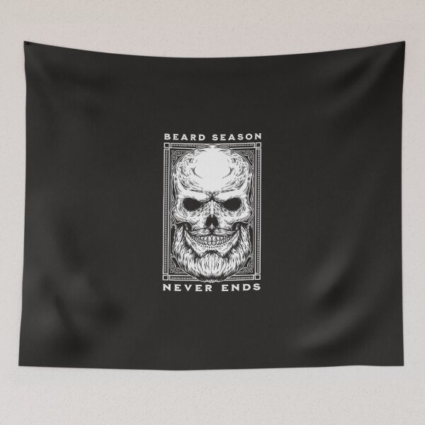 Item preview, Beard Season Never Ends Macho Biker Gift designed and sold by rubywawde.