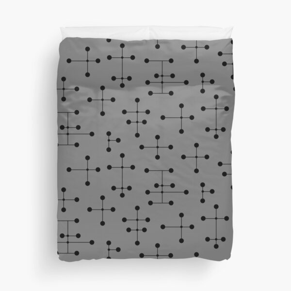 Midcentury Modern Dots 111 Duvet Cover