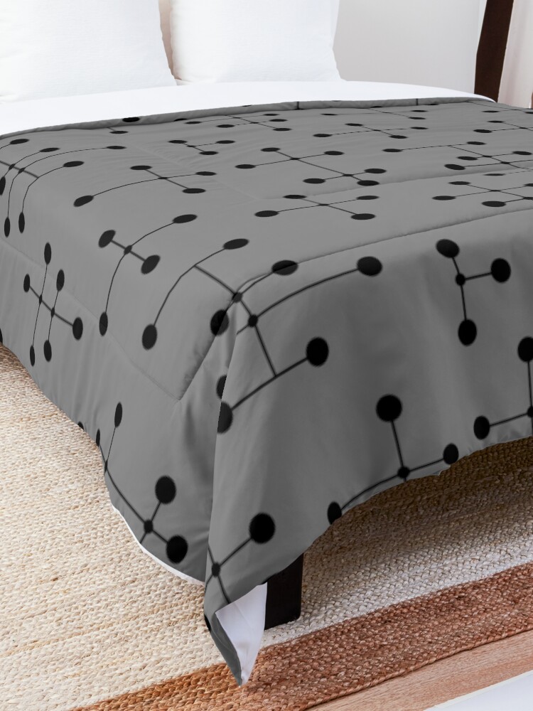 Alternate view of Midcentury Modern Dots 111 Comforter