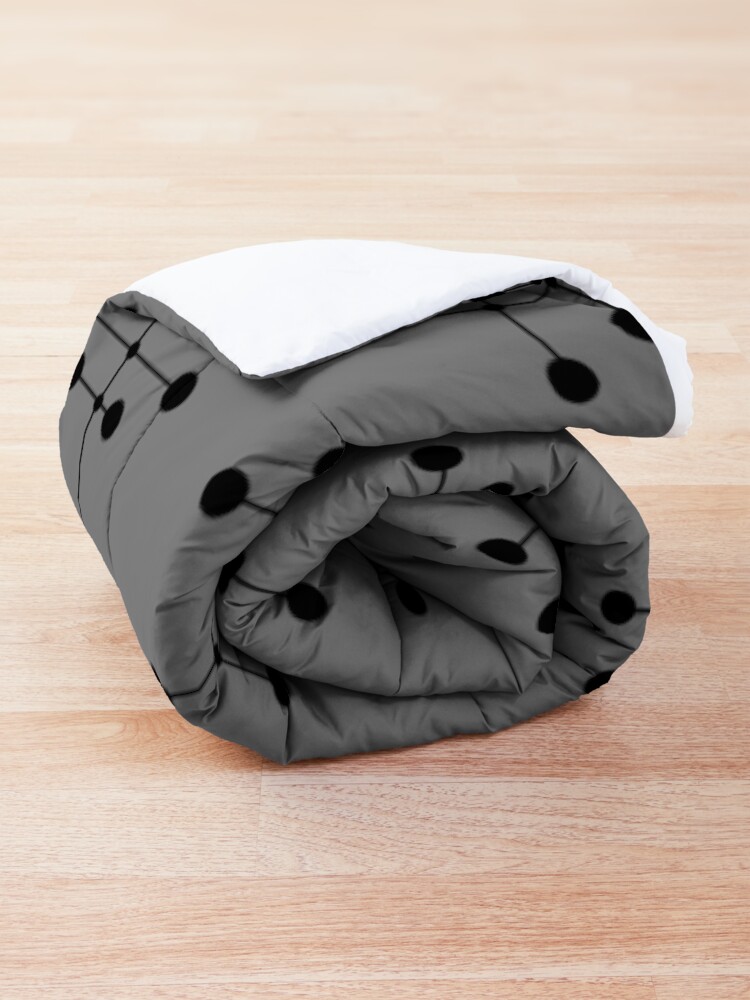 Alternate view of Midcentury Modern Dots 111 Comforter