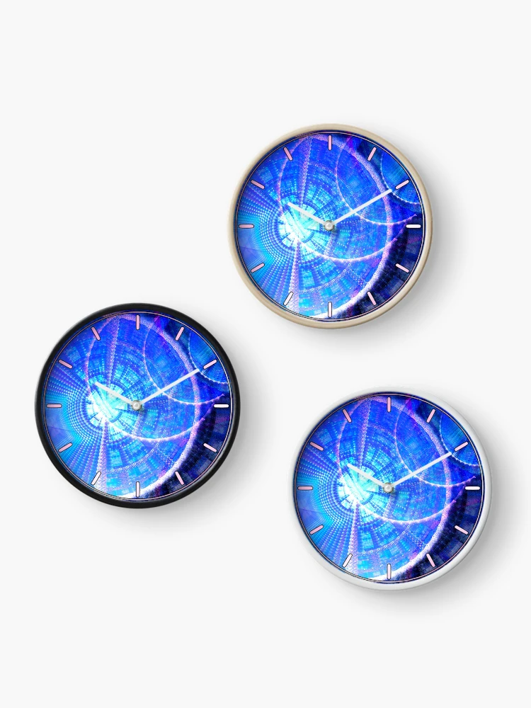 Thumbnail 3 of 4, Clock, Vortex designed and sold by RoxanneG.