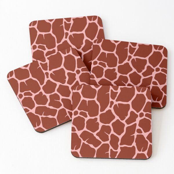 Item preview, Giraffe Pattern (Red Rust) designed and sold by SoulArtLove.