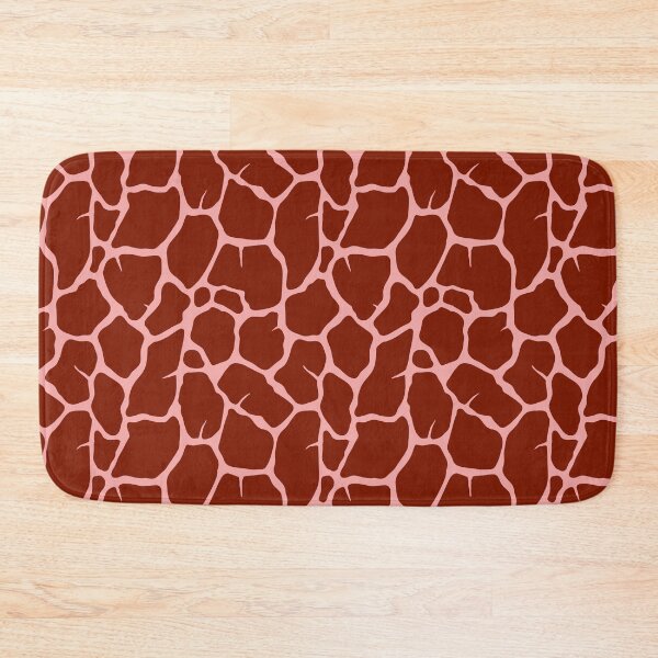 Item preview, Giraffe Pattern (Red Rust) designed and sold by SoulArtLove.