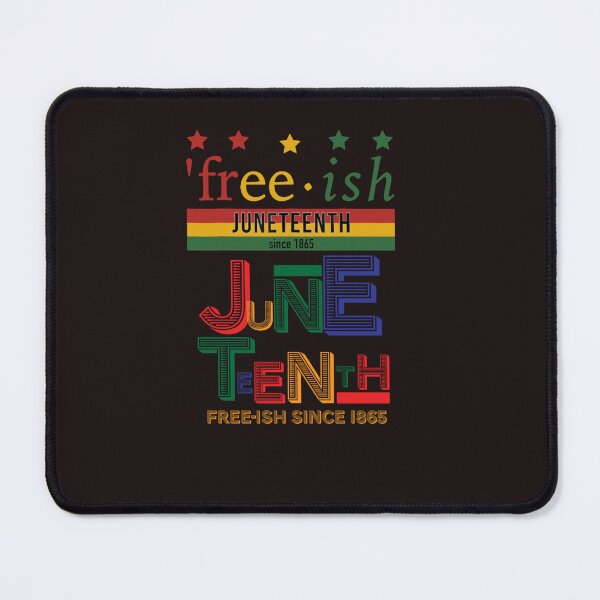 Item preview, Free-ish since 1865 with pan african flag for Juneteenth designed and sold by SENMARO100.