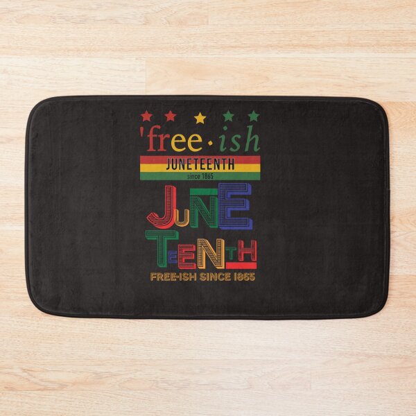 Item preview,  Free-ish since 1865 with pan african flag for Juneteenth designed and sold by SENMARO100.