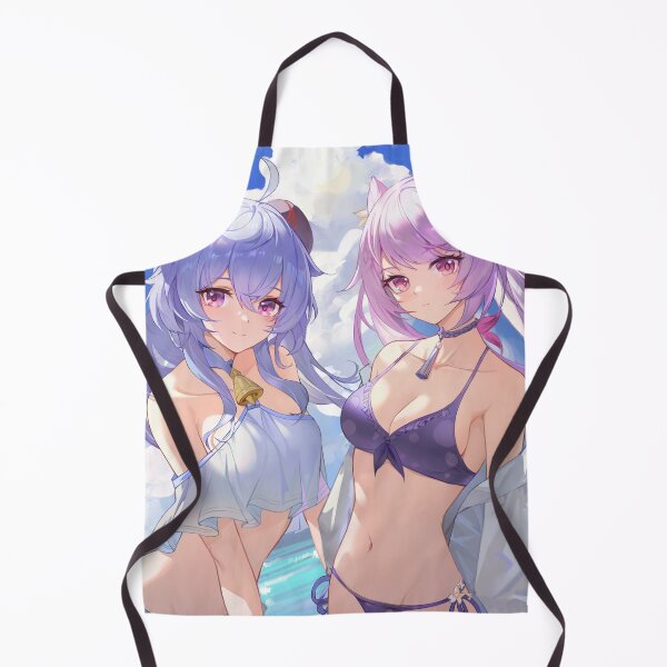 Item preview, Ganyu and Keqing in Summer Vacation designed and sold by MuraH4296.