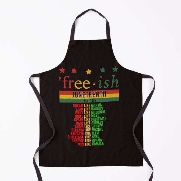 Item preview,  Free-ish since 1865 with pan african flag for Juneteenth designed and sold by SENMARO100.