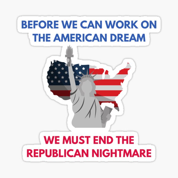 Aperçu de l'œuvre Baise le t-shirt Gop | Autocollants Fuck The Gop créée et vendue par sugarcube1999.