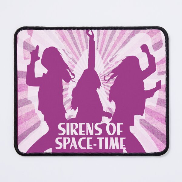 Item preview, SOS - Sirens of Space-Time Lesbian Flag Poster designed and sold by StarlingSylver.