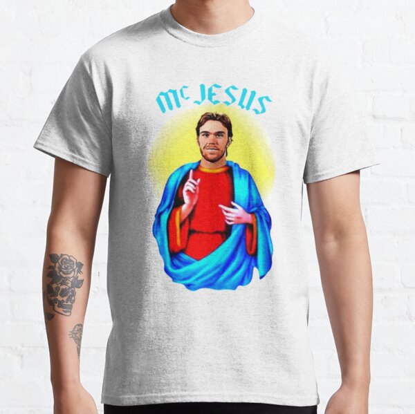 McJesus Essential T-Shirt for Sale by jdgayer