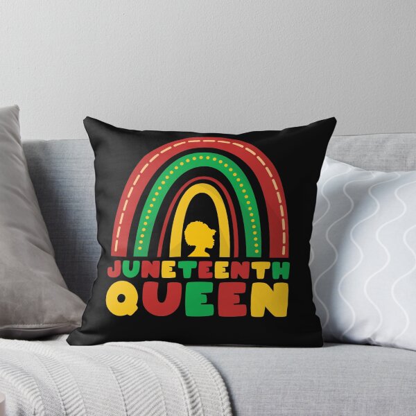 Item preview, Rainbow Juneteenth Queen June 19th Black Women designed and sold by Space Art.