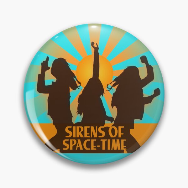 Item preview, SOS - Sirens of Space-Time Retro Poster designed and sold by StarlingSylver.