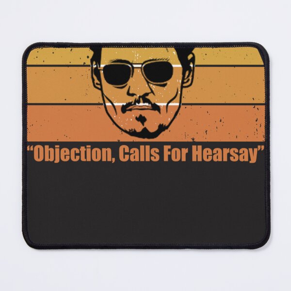 Item preview, Johnny Depp Objection, Calls For Hearsay Essential T-Shirt , Christmas,Halloween,Fathers Day,Mothers Day designed and sold by RamiStephan.