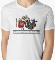 Camiseta de cuello en V Vox Machina - Pixel Art