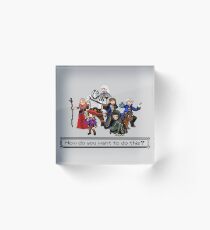 Vox Machina - Pixel Art Acrylic Block