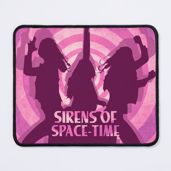Item preview, SOS - Sirens of Space-Time Pink Poster designed and sold by StarlingSylver.