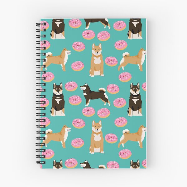 Item preview, Shiba Inu donuts food cute dog art sweet treat dogs pet portrait pattern by PetFriendly designed and sold by PetFriendly.