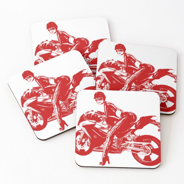 Item preview, Biker girl, woman with motorcycle designed and sold by MIRO3D.
