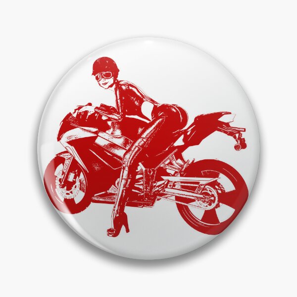 Item preview, Biker girl, woman with motorcycle designed and sold by MIRO3D.