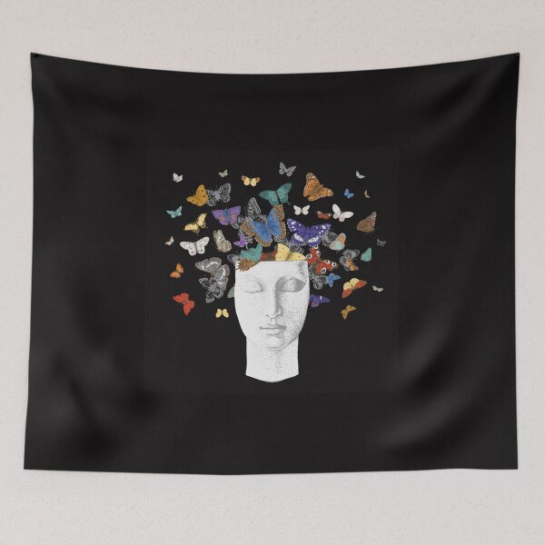 Item preview, ' A Head full of Butterflies ' designed and sold by MARYMAXMAC.