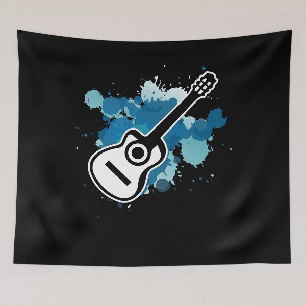 Item preview, I Love This Watercolor Guitar designed and sold by UnknownArtistt.