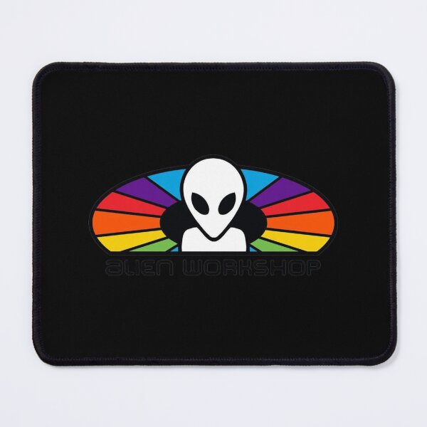 Item preview, Classic Alien Between Rainbow Sticker designed and sold by janlzmaude.