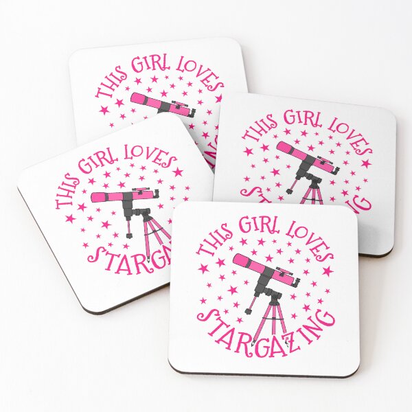 Item preview, This Girl Loves Stargazing, Female Astronomer Space Enthusiast designed and sold by doodlerob.