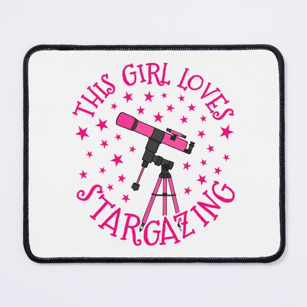 Item preview, This Girl Loves Stargazing, Female Astronomer Space Enthusiast designed and sold by doodlerob.