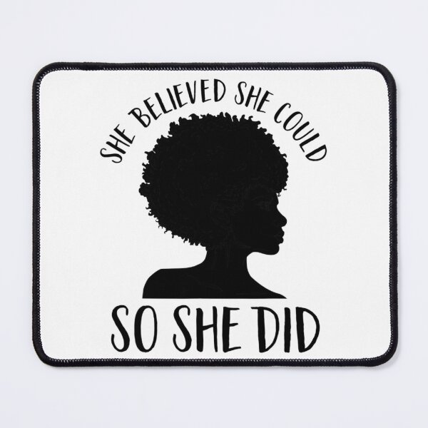 Item preview, She Believed She Could So She Did Melanin Queen Juneteenth designed and sold by zimmermansmp.