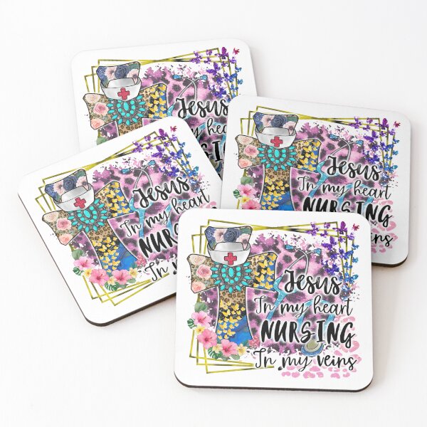 Item preview, Jesus in my heart nursing in my veins designed and sold by dalypdesign.