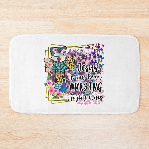 Item preview, Jesus in my heart nursing in my veins designed and sold by dalypdesign.