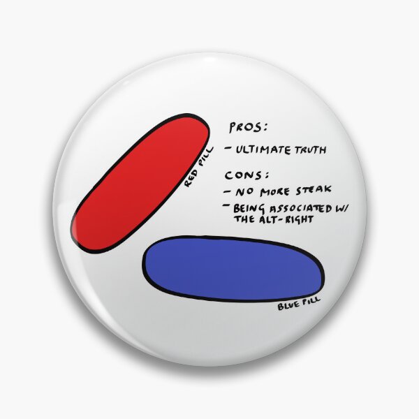 Item preview, Red Pill Blue Pill Matrix designed and sold by unexaminedlife.
