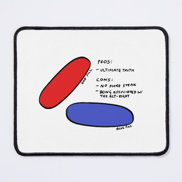 Item preview, Red Pill Blue Pill Matrix designed and sold by unexaminedlife.