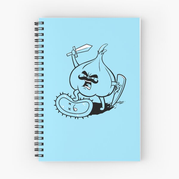Item preview, Garlic Warrior defeat bacteria germ virus designed and sold by jonmlam.