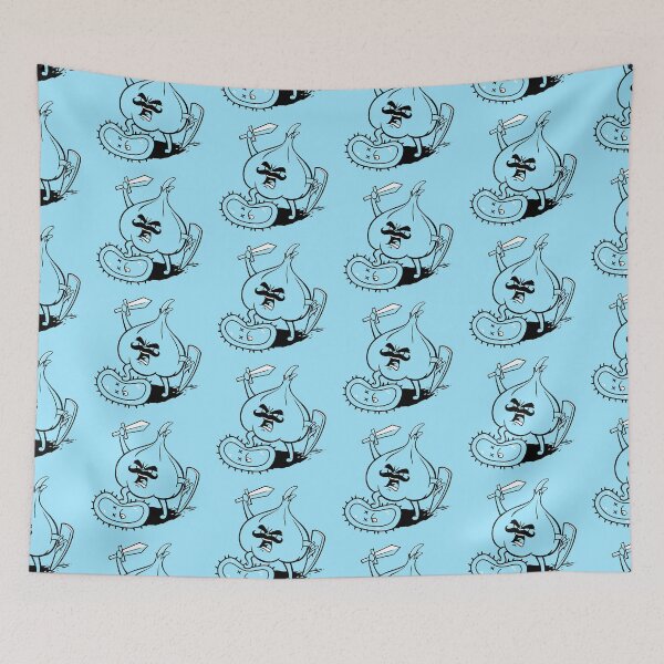 Item preview, Garlic Warrior defeat bacteria germ virus designed and sold by jonmlam.