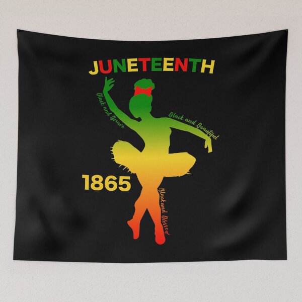 Item preview, Happy Juneteenth Is My Independence Day Dancer Black Girl designed and sold by zimmermansmp.