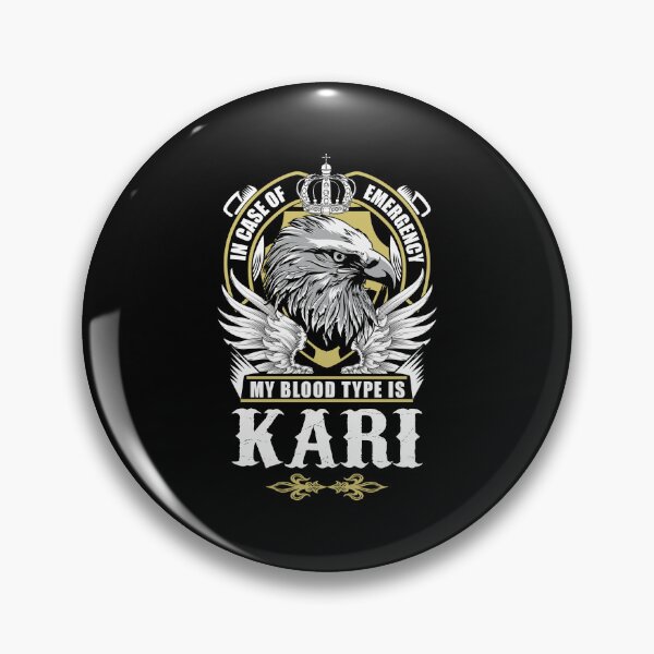 Item preview, Kari Name T Shirt - In Case Of Emergency My Blood Type Is Kari  Gift Item Tee designed and sold by anthonyodo.