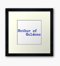 Golden Retrievers Framed Print