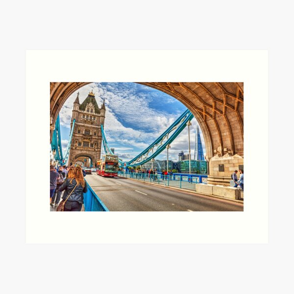 Item preview, Tower Bridge And The London Shard designed and sold by Paul Thompson Photography.