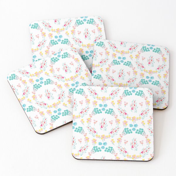 Item preview, Floral ditsy daisy seamless pattern in millefleurs and liberty style. designed and sold by Olga Matskevich.