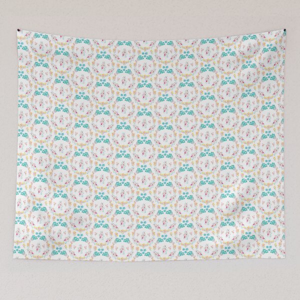 Item preview, Floral ditsy daisy seamless pattern in millefleurs and liberty style. designed and sold by Olga Matskevich.