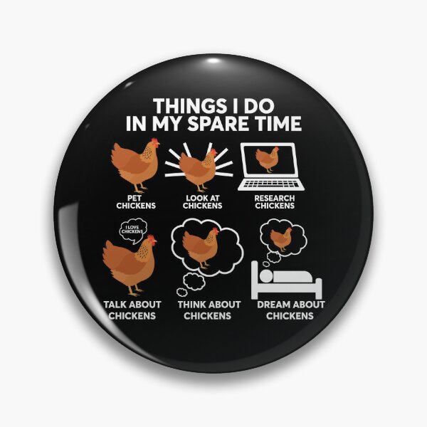Item preview, Things I Do In My Spare Time Chicken Lover designed and sold by Bjar Hani.