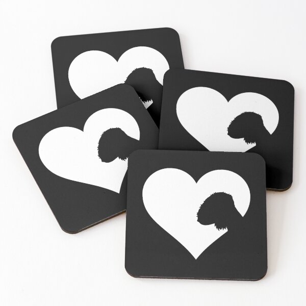 Item preview, The Heart of the Bedlington Terrier Lover designed and sold by More Cute Dogs.