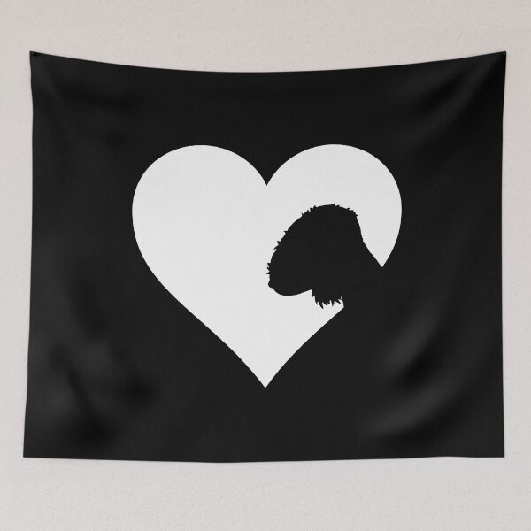 Item preview, The Heart of the Bedlington Terrier Lover designed and sold by More Cute Dogs.