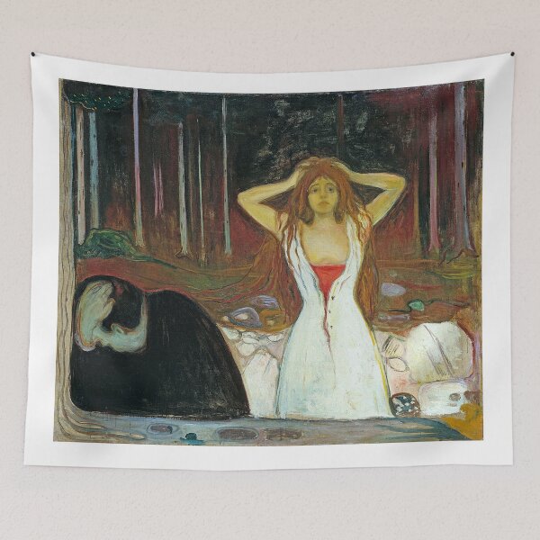 Item preview, Edvard Munch Ashes Aske designed and sold by Vintage Designs +.