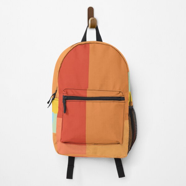 Item preview, Geometric colorful pattern in red orange and blue designed and sold by LiquidWing.