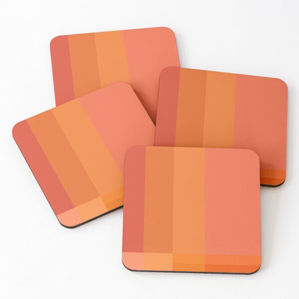 Item preview, Geometric colorful pattern in red and orange designed and sold by LiquidWing.