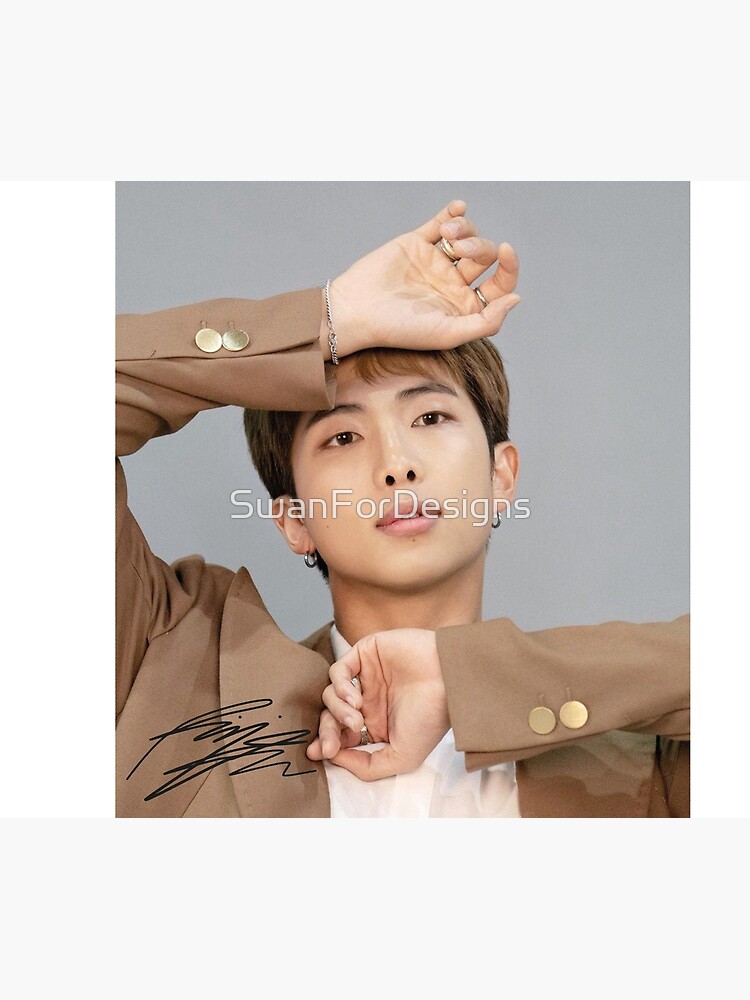 "BTS Kim Namjoon" Poster for Sale by SwanForDesigns Redbubble