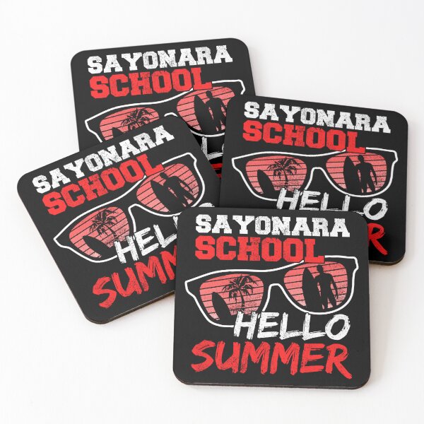 Item preview, Sayonara School Hello Summer designed and sold by FNStuff.
