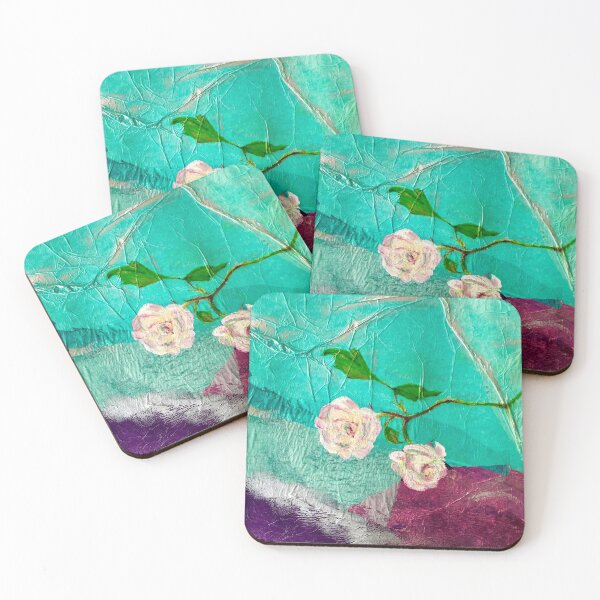 Item preview, Antique white roses  designed and sold by Bekiwool.